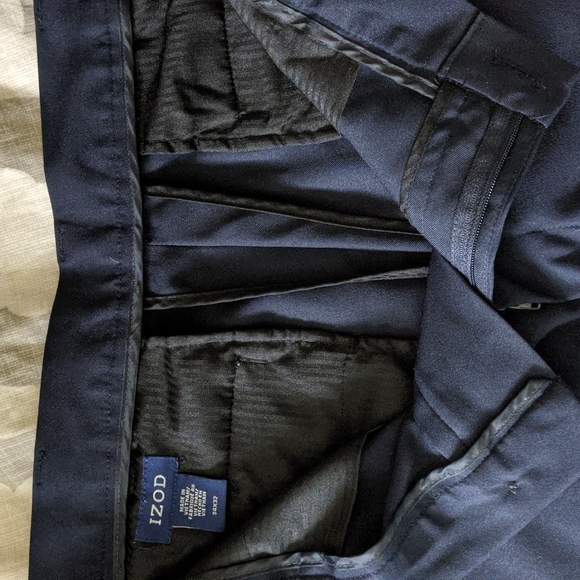 Izod Navy Dress Pants - Picture 4 of 4